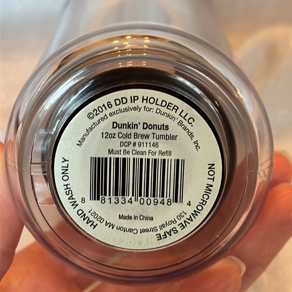 Dunkin Cold Brew Tumbler - Picture 2 of 4